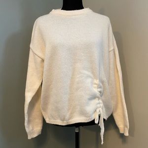 Grace Knitted Pullover Ivory Medium NWT